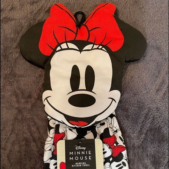 Disney Minnie hanging towel & Mickey spatula NWT - Picture 3 of 11